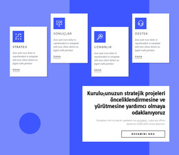 Uzman Görüşleri Sağlıyoruz - Web Sitesi Oluşturucu Şablonu