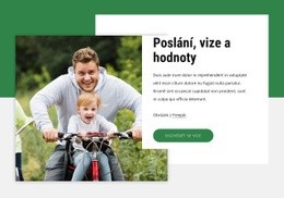 Hodnoty Cyklistického Klubu – Šablona Jedné Stránky