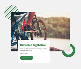Radfahren Für Anfänger Web-Elemente