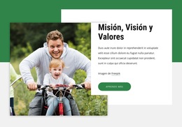 Valores Del Club Ciclista: Plantilla De Sitio Web Sencilla
