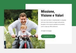 I Valori Del Club Ciclistico - Modello Di Una Pagina