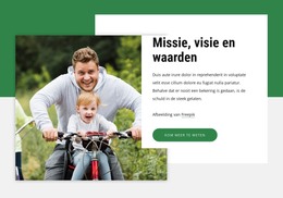 Waarden Van De Wielerclub - HTML-Paginasjabloon