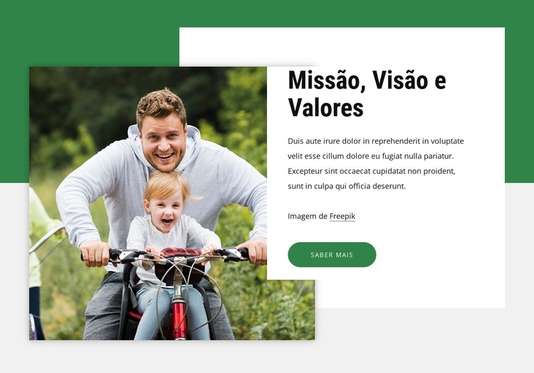 valores do clube de ciclismo Tema WordPress