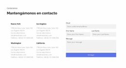 Últimos Eventos Y Noticias - HTML Web Page Builder