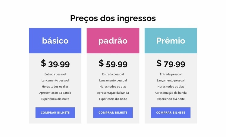 Junte-se e comece a trabalhar Construtor de sites HTML