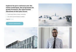 Fonctionnalité De Mise En Page De Thème Pour Espace De Travail En Équipe