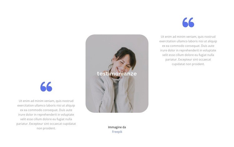 Le tue idee imprenditoriali Mockup del sito web