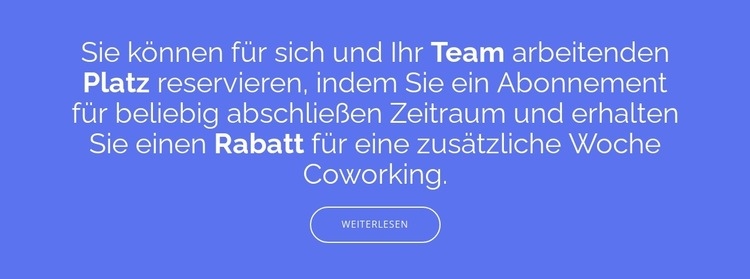 Privatbüro Website Builder-Vorlagen