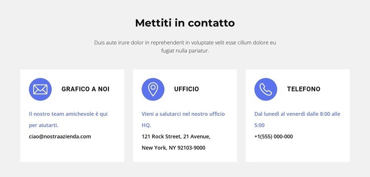 Cosa succederà Modelli di Website Builder