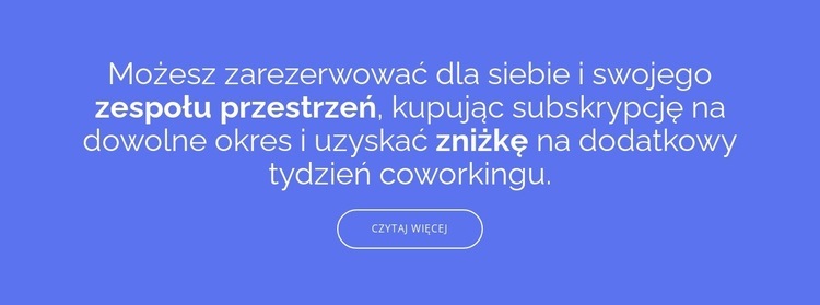 Prywatne Biuro Szablony do tworzenia witryn internetowych