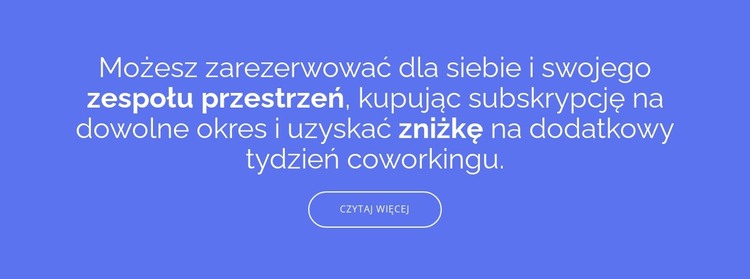 Prywatne Biuro Szablon HTML