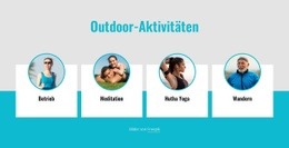 Die Beliebtesten Outdoor-S - HTML-Vorlage Für Eine Seite