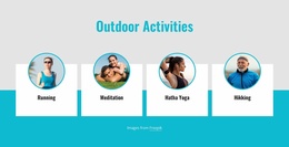 The Most Popular Outdoor S - Website Template