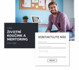 Životní Koučink A Mentoring – Přizpůsobitelná Šablona