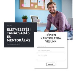HTML Webhely A Következőhöz: Életvezetés És Mentorálás