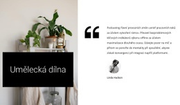 Umělecká Dílna – Přizpůsobitelný Profesionální Design