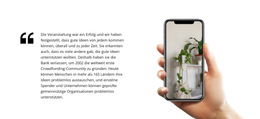 Mobile App Für Innenarchitektur – Fertiges Website-Design