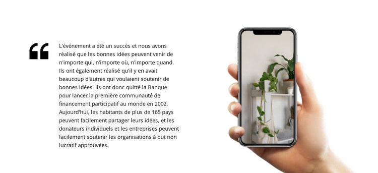 Application mobile de design d'intérieur Modèle HTML