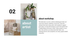 About Workshop - Site Template