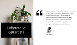 Scarica Il Tema WordPress Per Laboratorio Dell'Artista