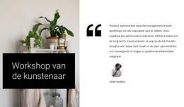Gratis Ontwerpsjabloon Voor Atelier Van De Kunstenaar