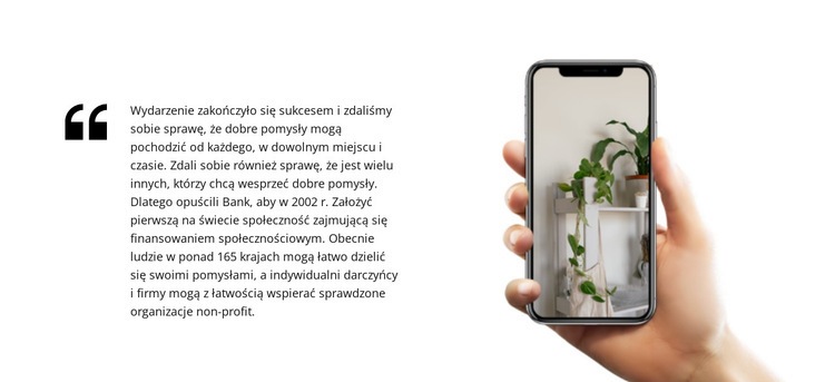 Aplikacja mobilna do projektowania wnętrz Makieta strony internetowej