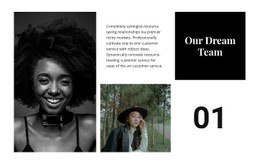 Our Dream Team Store Template