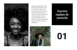 La Página De Destino Más Creativa Para Nuestro Equipo De Ensueño