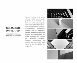 Contactos Y Galería Plantilla Joomla 2024