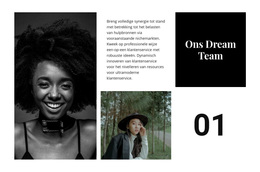 Ons Droomteam - Premium WordPress-Thema