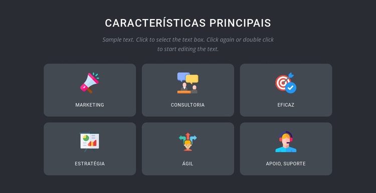 Serviços especializados de branding Modelos de construtor de sites