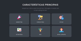 Design Do Site Para Serviços Especializados De Branding