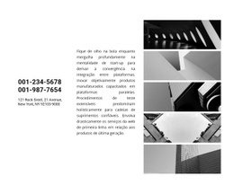 Contatos E Galeria - Página Inicial De Comércio Eletrônico