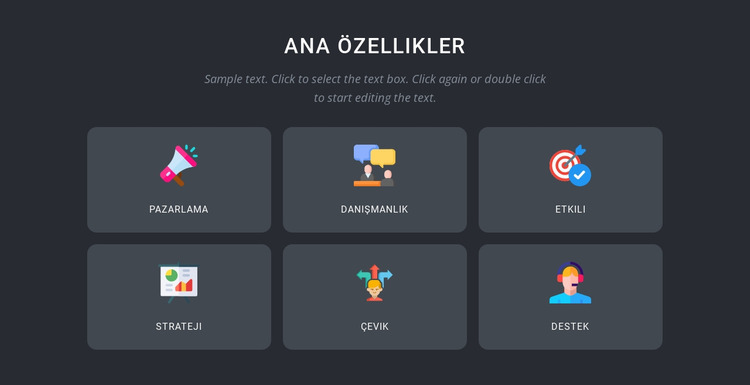 Uzman marka hizmetleri Joomla Şablonu