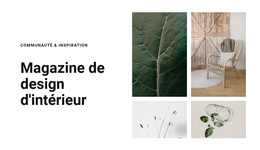 Les Textures Comme Inspiration - Modèle Web