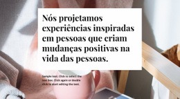 Designer De Site Para Nós Projetamos Pessoas Inspiradas