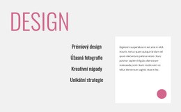 Kreativní Inovativní Design - Šablona Pro Přidání Prvků Na Stránku