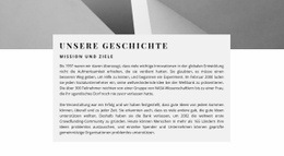 Textgruppe Auf Dem Bild - Website-Vorlage Für Eine Seite