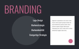 Logo-Design Und Branding-Strategie – Kreative Mehrzweck-HTML5-Vorlage