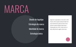 Diseño De Logotipos Y Estrategia De Marca: Creador De Sitios Web Fácil De Usar