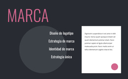 Diseño De Logotipos Y Estrategia De Marca - Tema Premium De WordPress