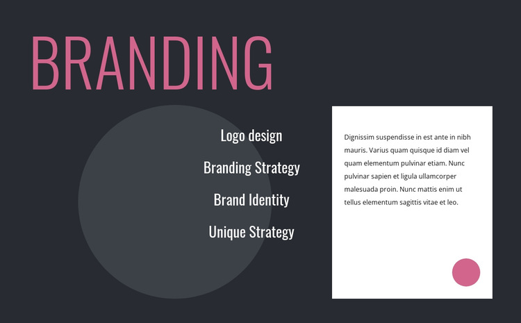 Logo design and branding strategy Joomla Page Builder