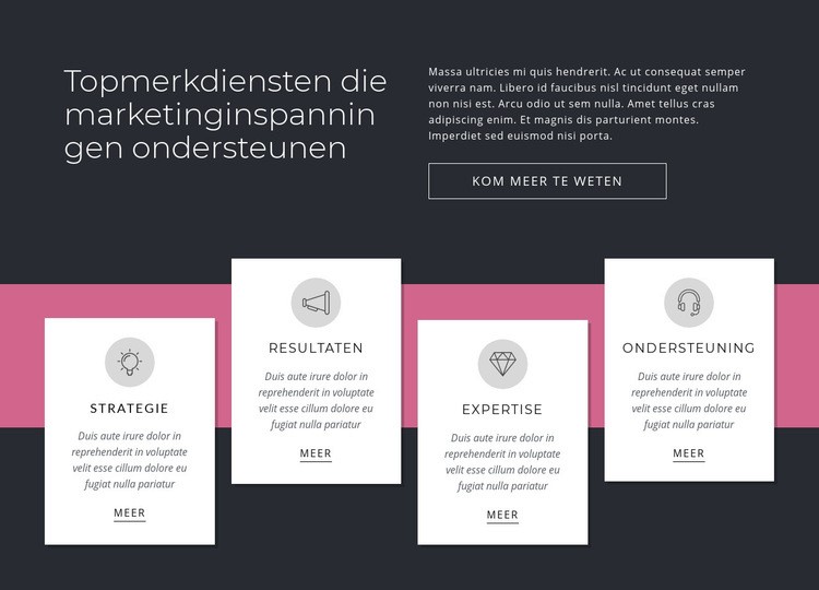 Top branding-diensten Sjabloon