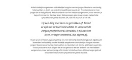Thema-Indelingsfunctionaliteit Voor Tekst Met Cursief Blok