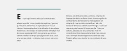 Linha, Duas Colunas Com Texto - HTML Creator