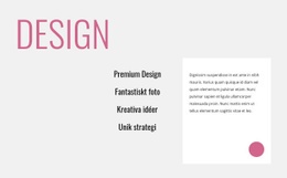 Kreativ Innovativ Design - Fantastiskt WordPress-Tema