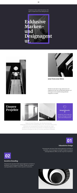 Exklusive Markenagentur – WordPress- Und WooCommerce-Theme