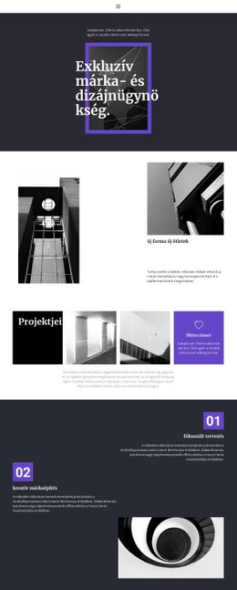 Exkluzív Márkaügynökség - Beépített Cms Funkció