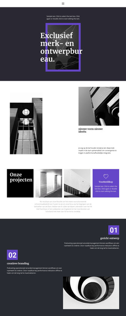 Exclusief Merkbureau - WordPress- En WooCommerce-Thema