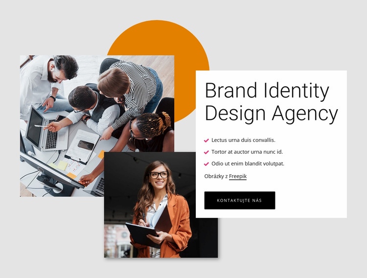 Agentura pro návrh identity značky Webový design